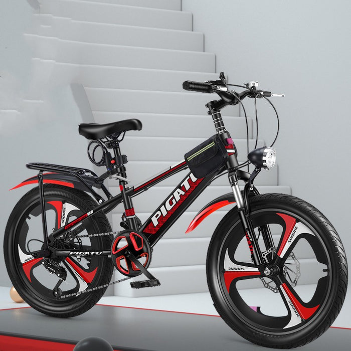 Mountain bike a velocità variabile con pupilla singola ammortizzante