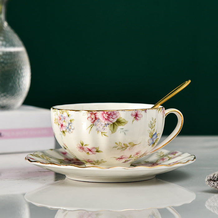 Traje de taza de té de cerámica de café