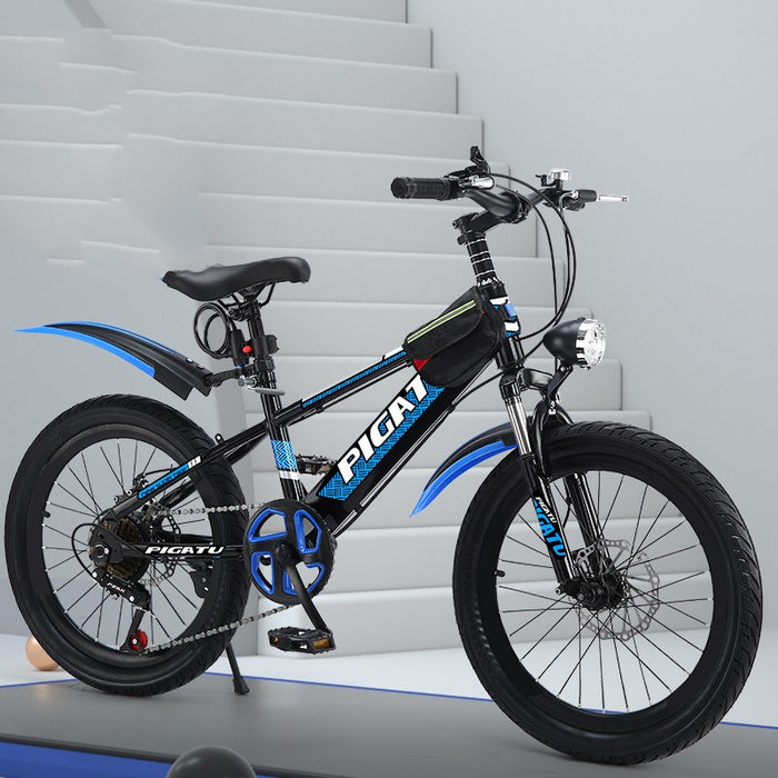 Mountain bike a velocità variabile con pupilla singola ammortizzante