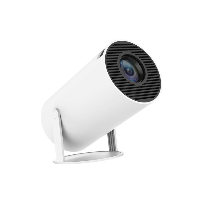 Portable Projector Mini Straight Projector 180 Degrees Projection Angle Automatic Focus Home Video Projector