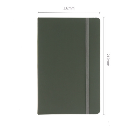 Cuaderno A5 de tapa dura de PU táctil