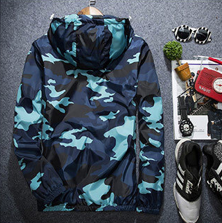Men Jacket Fashion Windbreaker For All Seasons Casual Mens Zipper Coat