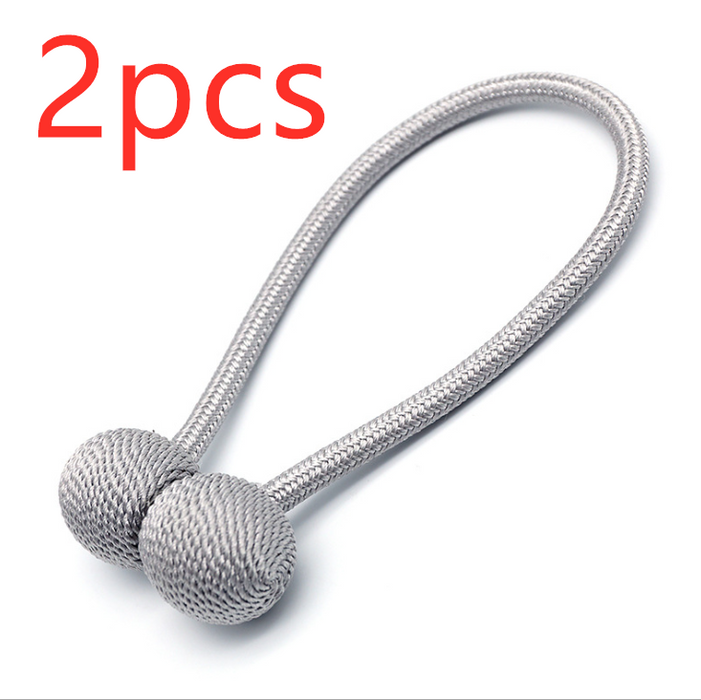 Imanes enganchados para dormitorio, correas de almacenamiento de encaje sin perforaciones, cortinas con hebillas magnéticas, clips fijos