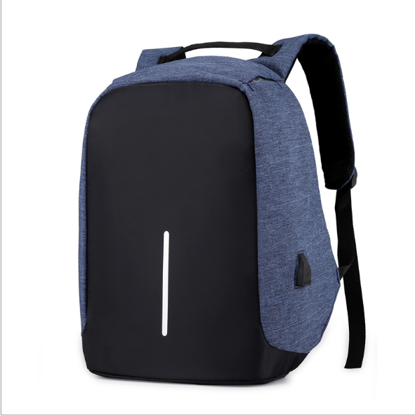 Mochila multifuncional resistente al agua con carga USB para ordenador portátil
