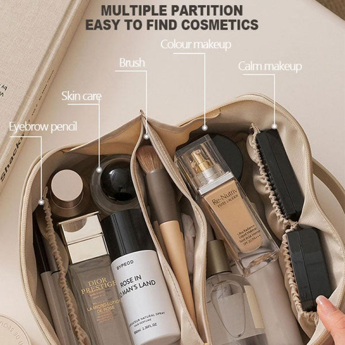 Reise-Kosmetiktasche, große Kapazität, multifunktionale Reise-Kosmetiktasche