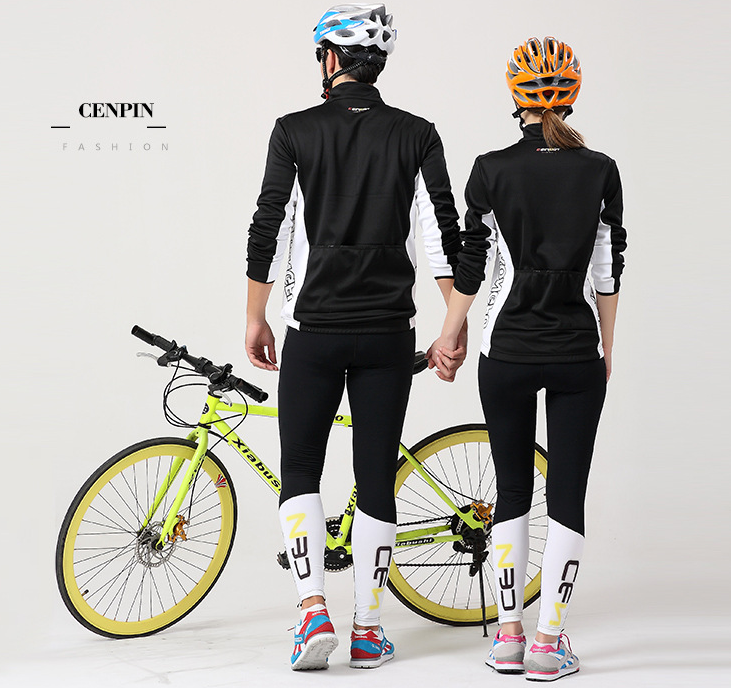Jersey de bicicleta de primavera y otoño, traje de manga larga, modelos para hombres y mujeres, versión del equipo de bicicleta de montaña, ropa, abrigo de otoño e invierno