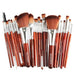 22-teiliges Kosmetik-Make-up-Pinsel-Set