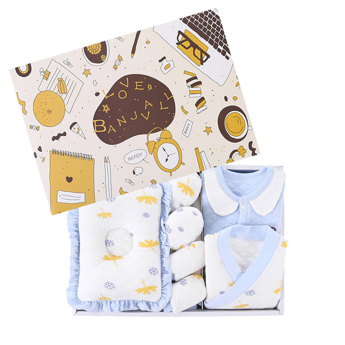 Conjunto de ropa de bebé recién nacido con caja de regalo de invierno