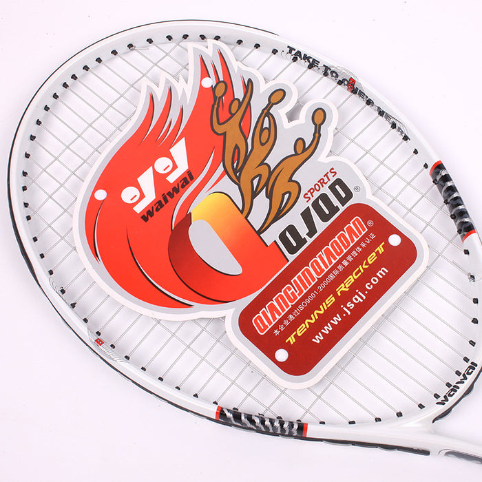Raqueta de tenis y raqueta de red integradas de carbono y aluminio para competiciones