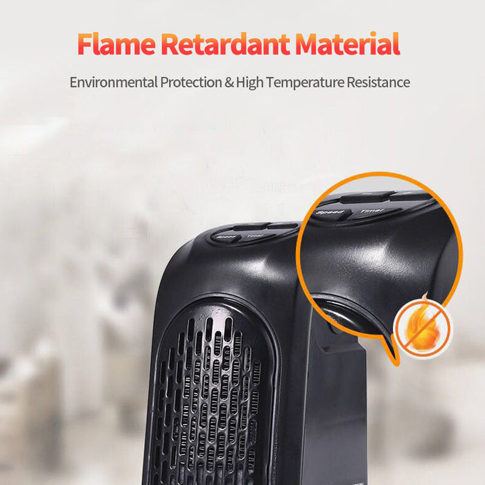 Aquecedor de ar de inverno ventilador aquecedor elétrico casa aquecedores mini quarto aquecedor de parede de ar cerâmica aquecimento mais quente ventilador para escritório em casa acampamento