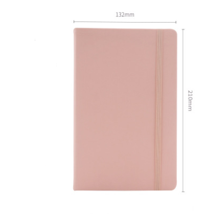 Cuaderno A5 de tapa dura de PU táctil