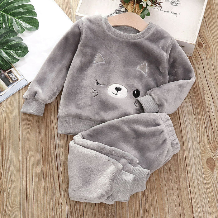 Pijamas De Dos Piezas Para Bebés Y Niños