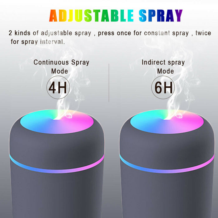 Humidificador ultrasónico del aromaterapia del aire LED del aire del grano del difusor del aceite esencial del aroma