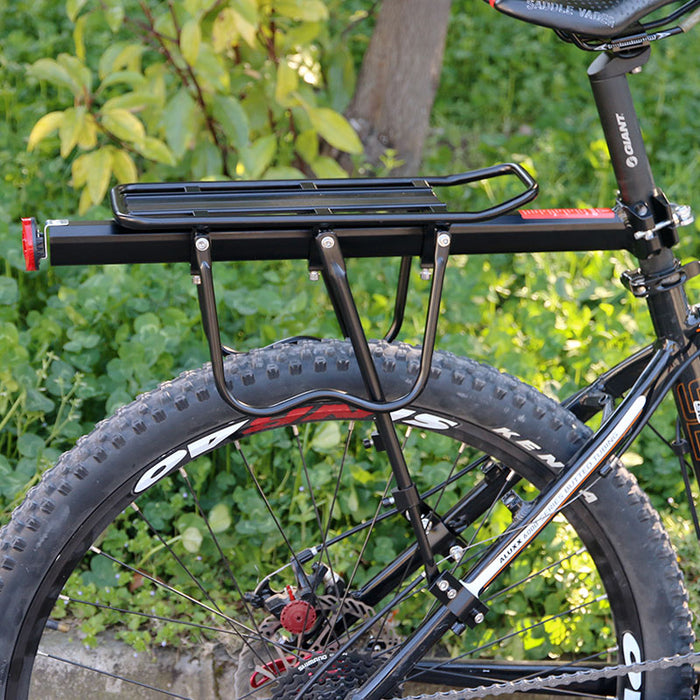 Ripiano posteriore per bicicletta in alluminio