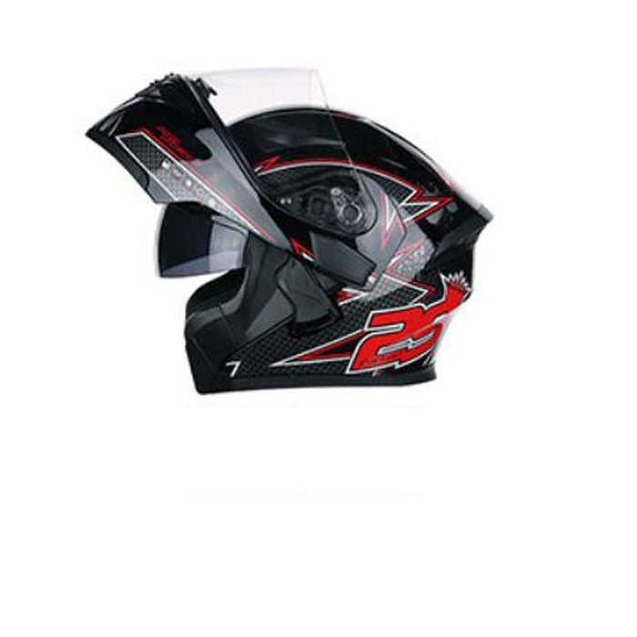 Casco de carreras de motos de cubierta completa de seguridad de moda
