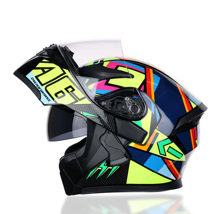 casco casco de carreras de motos