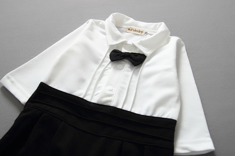 Traje bebe niño caballero manga larga