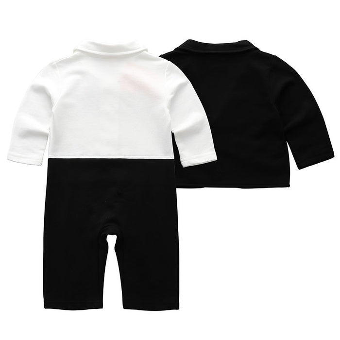 Traje bebe niño caballero manga larga