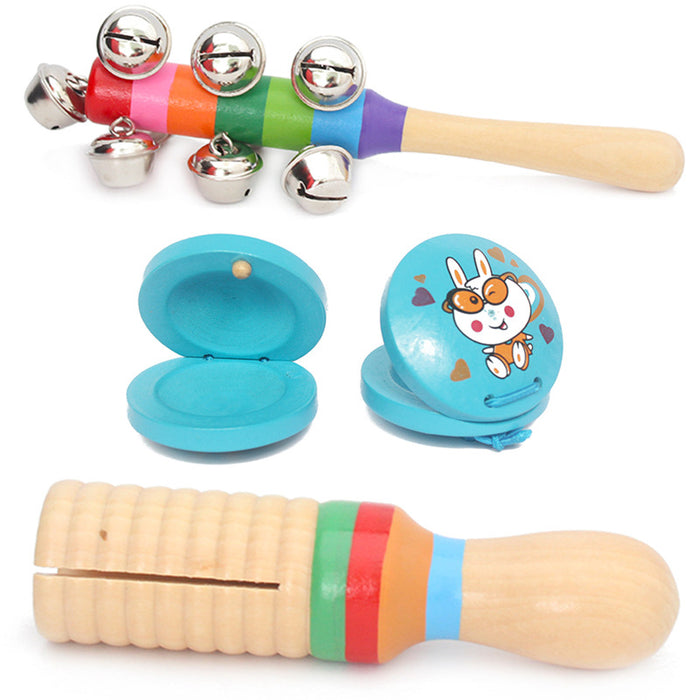 Giocattoli musicali infantili educativi precoci in legno