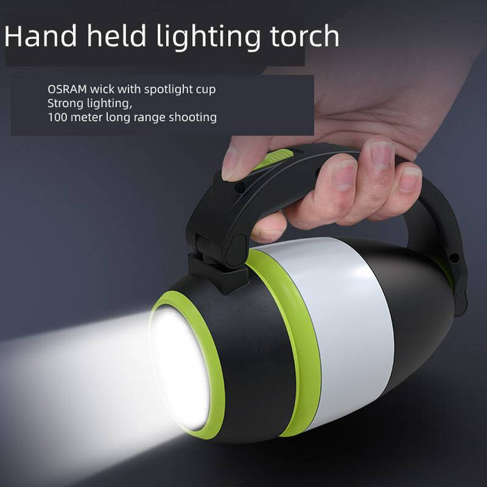 Lampada da tavolo multifunzionale 3 in1 Lampada da tenda a LED tre in uno Luce notturna per auto Torcia di emergenza pieghevole