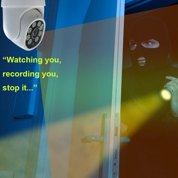 Telecamera di sorveglianza di sicurezza ad alta definizione Connessione WIFI wireless Smart Home