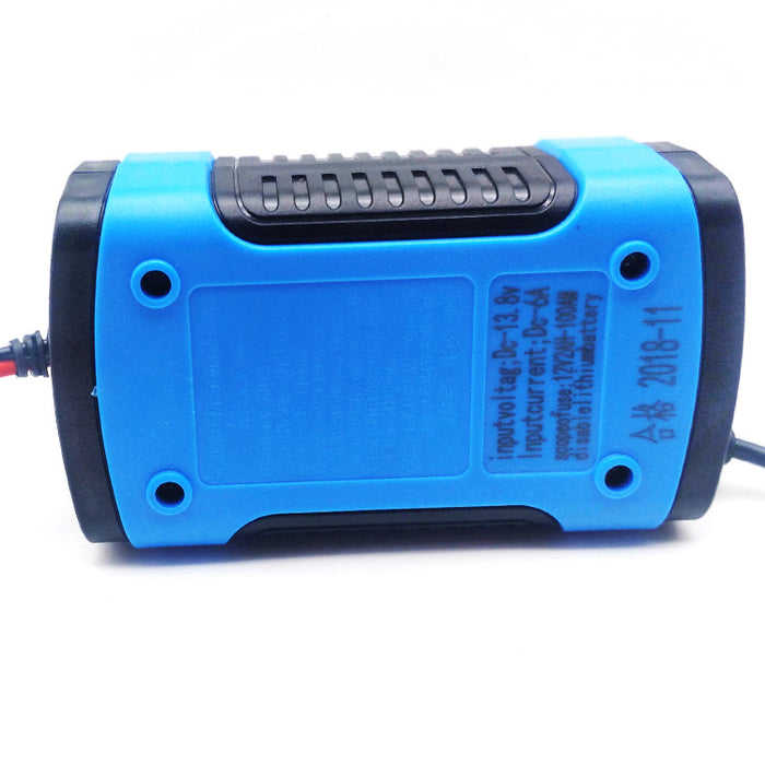 Cargador de batería de coche de motocicleta 12V6A
