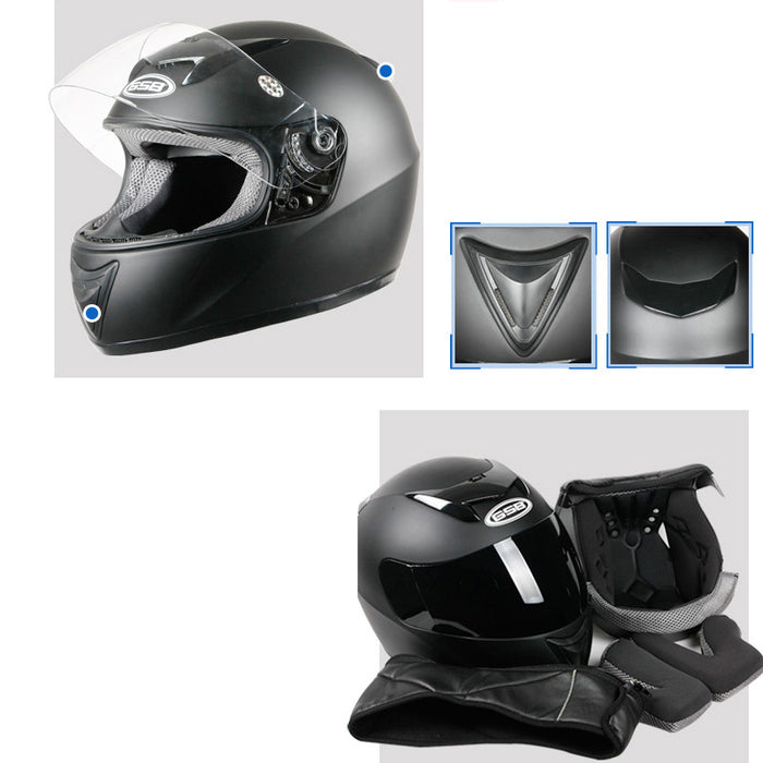 Casco de motocicleta eléctrica Casco integral masculino