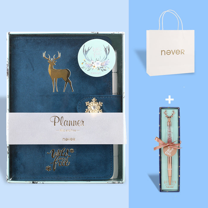 Nunca sereia manual a6 caderno de folhas soltas destacável caderno de folhas soltas manual de recarga em torno de linda menina coração estudante universitário presente de aniversário menina