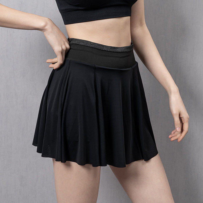 Cloud Hide-faldas de tenis para mujer, pantalón de bádminton para correr, Golf, pantalones cortos deportivos para gimnasio, Fitness, bolsillo para teléfono, falda deportiva de cintura alta