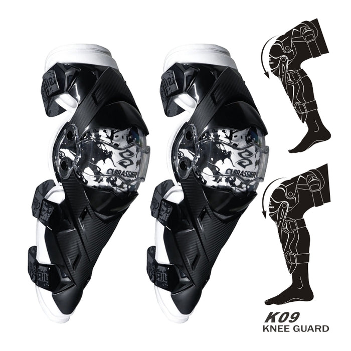 Protector de codo para motocicleta, rodillera Cuirassier, rodilleras para Motocross, descenso, moto de cross, protección MX, coderas de carreras todoterreno