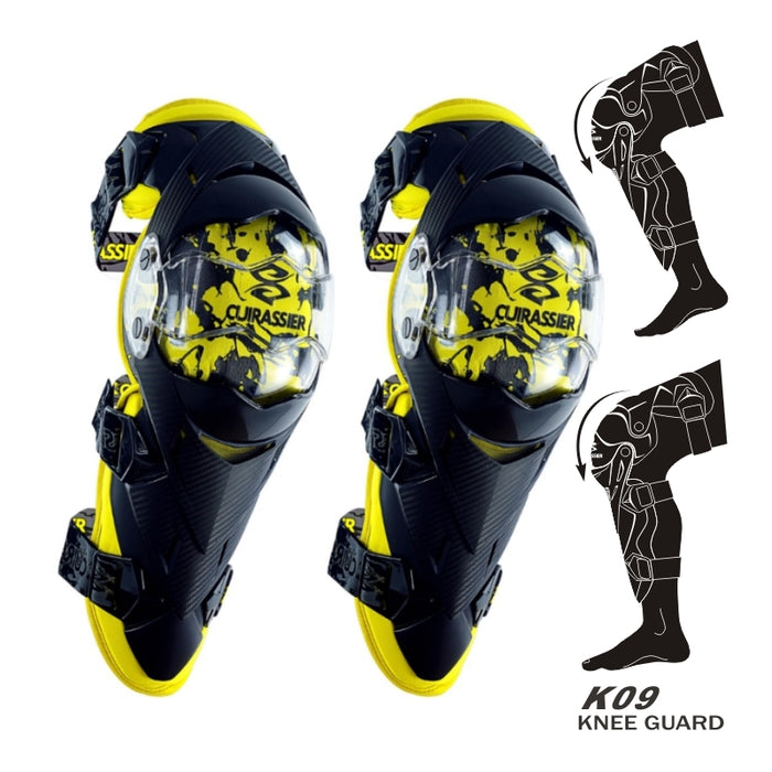 Protector de codo para motocicleta, rodillera Cuirassier, rodilleras para Motocross, descenso, moto de cross, protección MX, coderas de carreras todoterreno