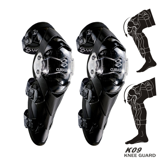 Protector de codo para motocicleta, rodillera Cuirassier, rodilleras para Motocross, descenso, moto de cross, protección MX, coderas de carreras todoterreno