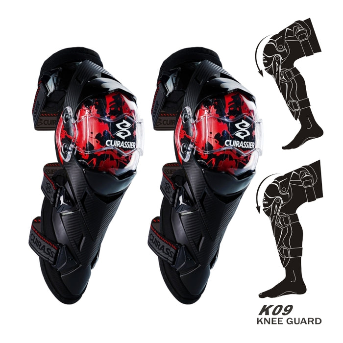 Protector de codo para motocicleta, rodillera Cuirassier, rodilleras para Motocross, descenso, moto de cross, protección MX, coderas de carreras todoterreno