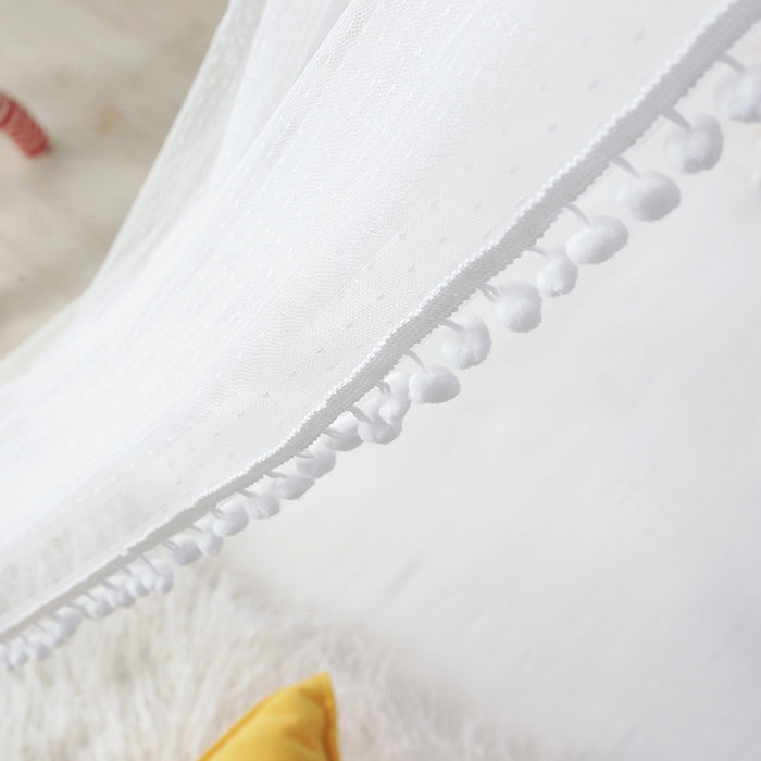 Tende da letto per bambini, zanzariere a cupola sospese, tende leggere e traspiranti