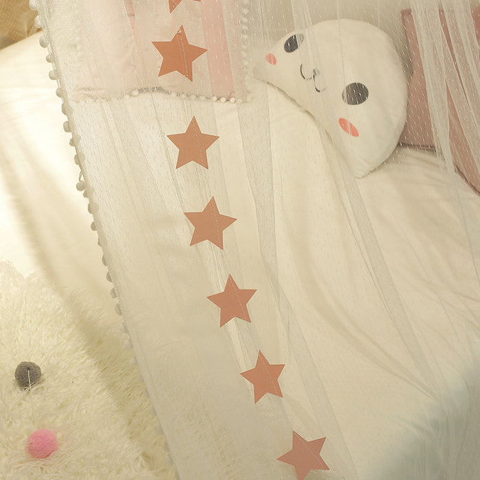 Tende da letto per bambini, zanzariere a cupola sospese, tende leggere e traspiranti