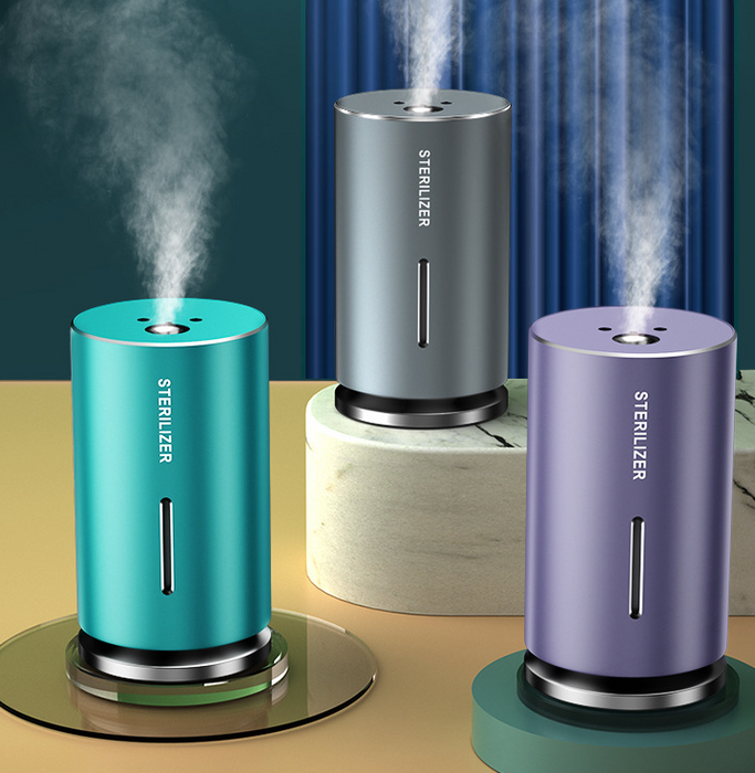 Piccolo portatile muto cucina domestica purificatore d'aria per auto sterilizzatore a induzione spray alcolico