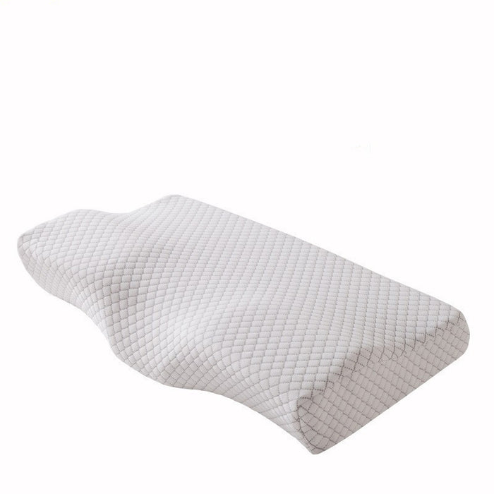 Almohada contorneada de espuma viscoelástica para el dolor de cuello Almohadas cervicales