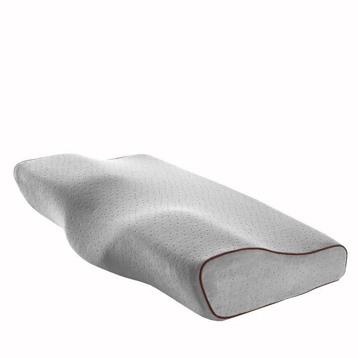 Almohada contorneada de espuma viscoelástica para el dolor de cuello Almohadas cervicales