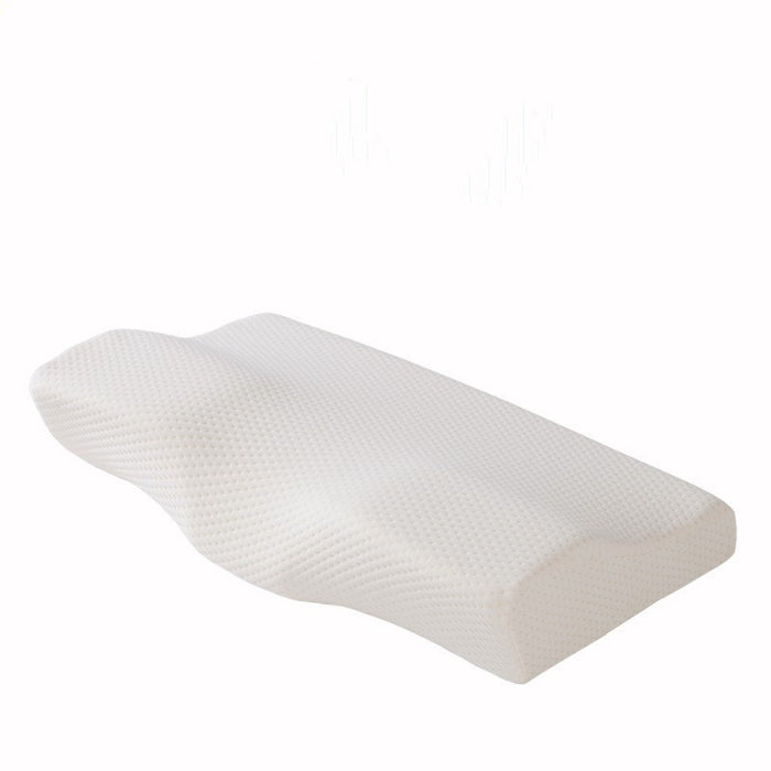 Almohada contorneada de espuma viscoelástica para el dolor de cuello Almohadas cervicales
