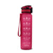 1-Liter-Tritan-Wasserflasche mit Time-Marker-Bounce-Abdeckung