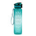 1-Liter-Tritan-Wasserflasche mit Time-Marker-Bounce-Abdeckung