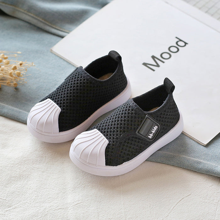 Zapatos informales para niñas y niños, zapatillas cómodas antideslizantes de fondo suave, primavera 2021