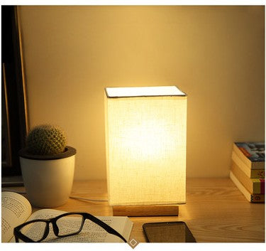 Lampada da tavolo in legno Lampada da tavolo USB Illuminazione decorativa a led