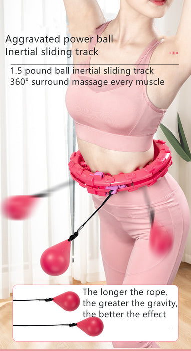 Sports Home Fitness Yoga Smart Ring with Adjustable Waist Abdominal Weight Loss