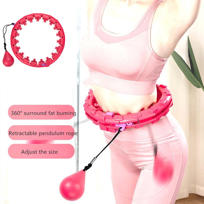 Sports Home Fitness Yoga Smart Ring with Adjustable Waist Abdominal Weight Loss