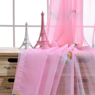 Panno per tende oscuranti per camera da letto per bambini, ragazzi e ragazze, arcobaleno