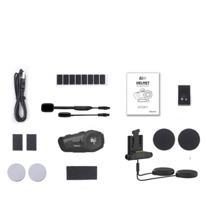 Nuevos auriculares multifuncionales del intercomunicador de Bluetooth de la motocicleta
