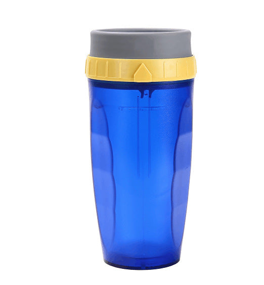 Keine Abdeckung, Twist Cup, tragbarer Reisebecher, doppelte Isolierung