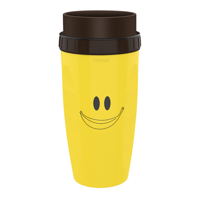 Keine Abdeckung, Twist Cup, tragbarer Reisebecher, doppelte Isolierung