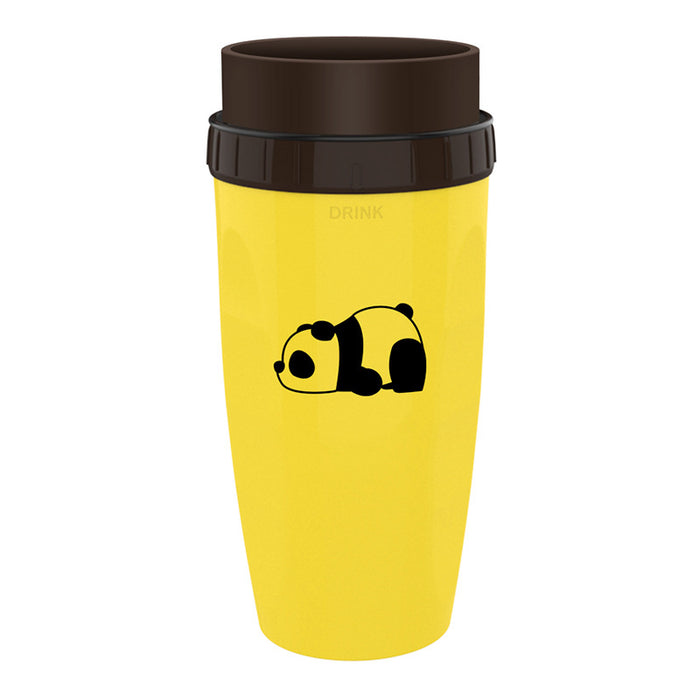 Keine Abdeckung, Twist Cup, tragbarer Reisebecher, doppelte Isolierung
